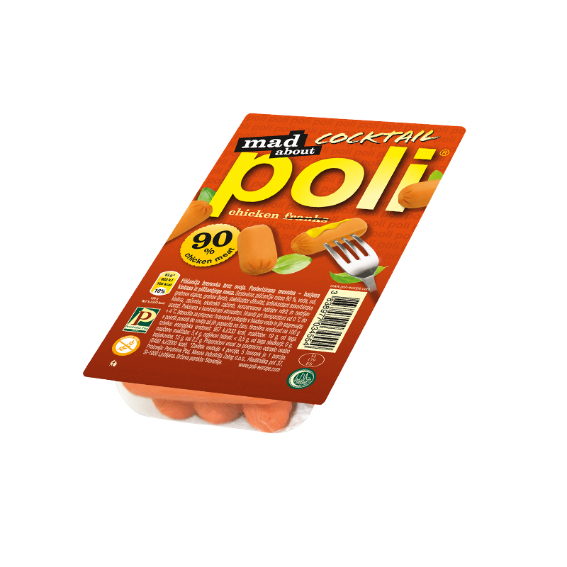 Perutnina Poli Mini Cocktail Chicken Frankfurter 330g