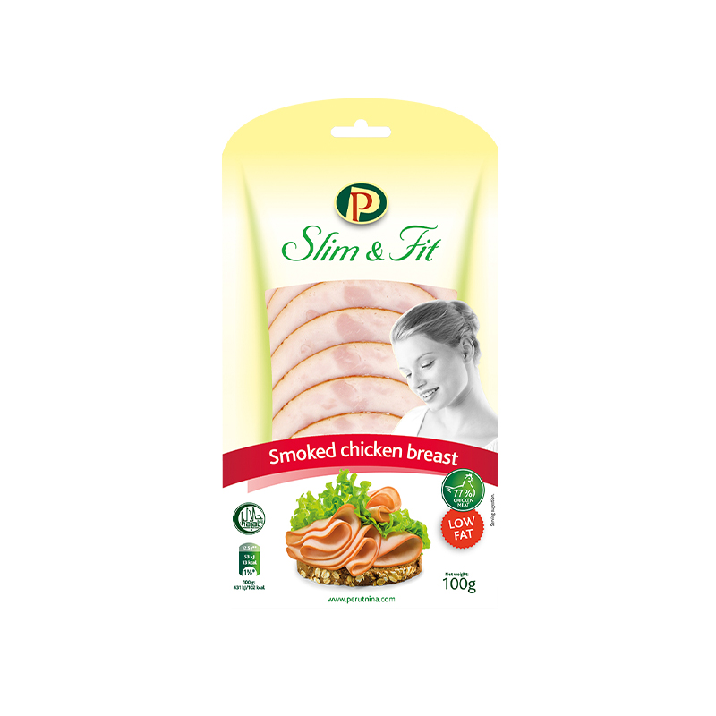 Perutnina Smoked Chicken Breast Slice 100g