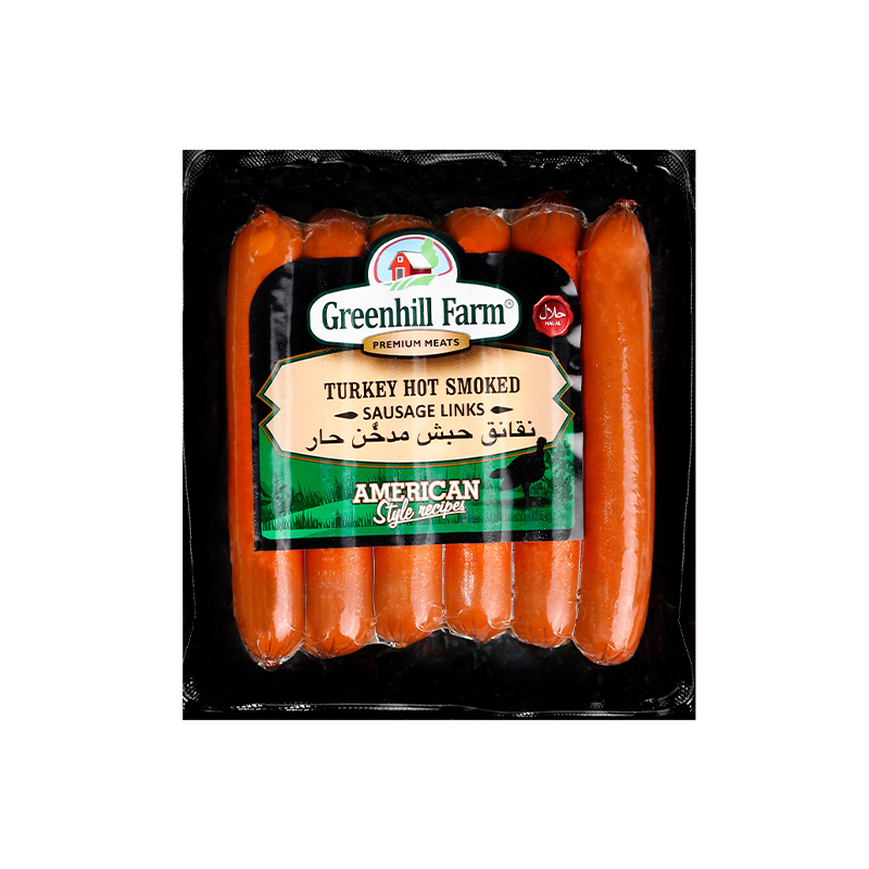 Green-Hills-Farm Turkey Hot Smoked Sausage Links