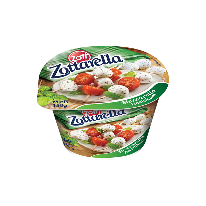 Zott Zottarella Minis 150g Basil