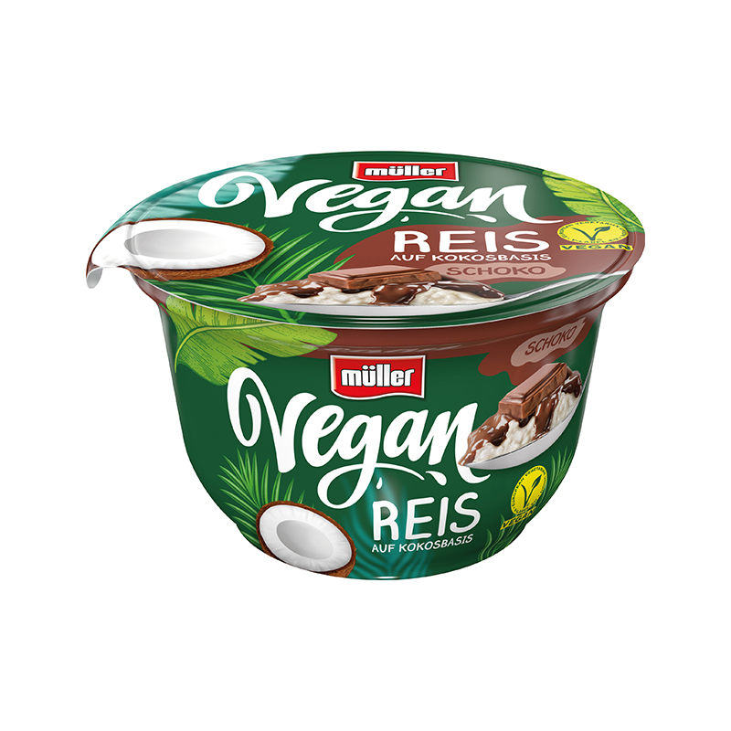 Muller Vegan Rice Coconut With Chocolate 180g