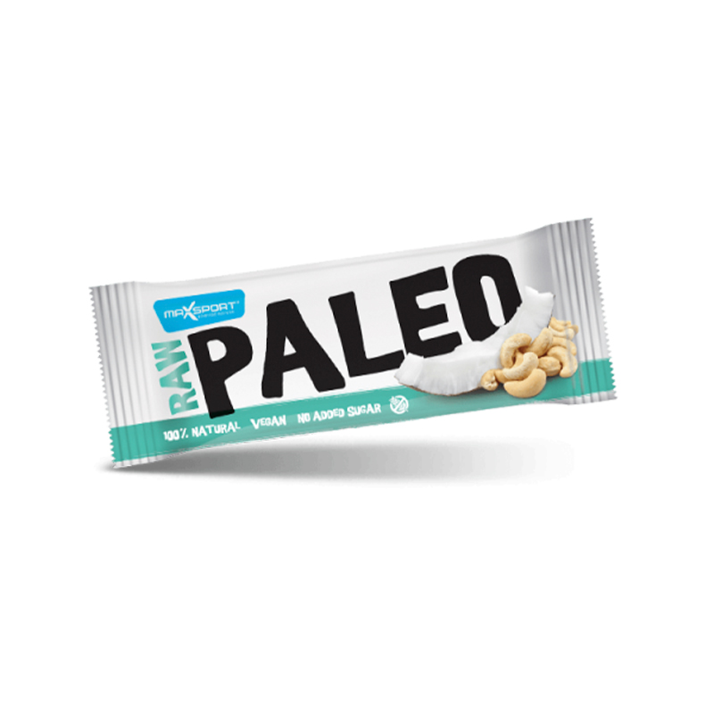 Maxsport Paleo Raw Coconut Cashew Bar