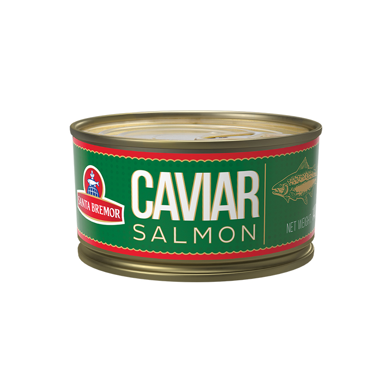 Santa-Bremor Salmon Caviar, Tin, 140g