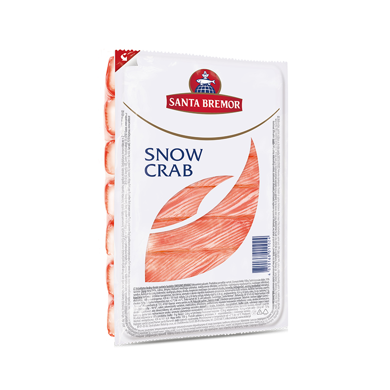 Santa-Bremor Crab Sticks "Snow Crab"Chilled, 150g