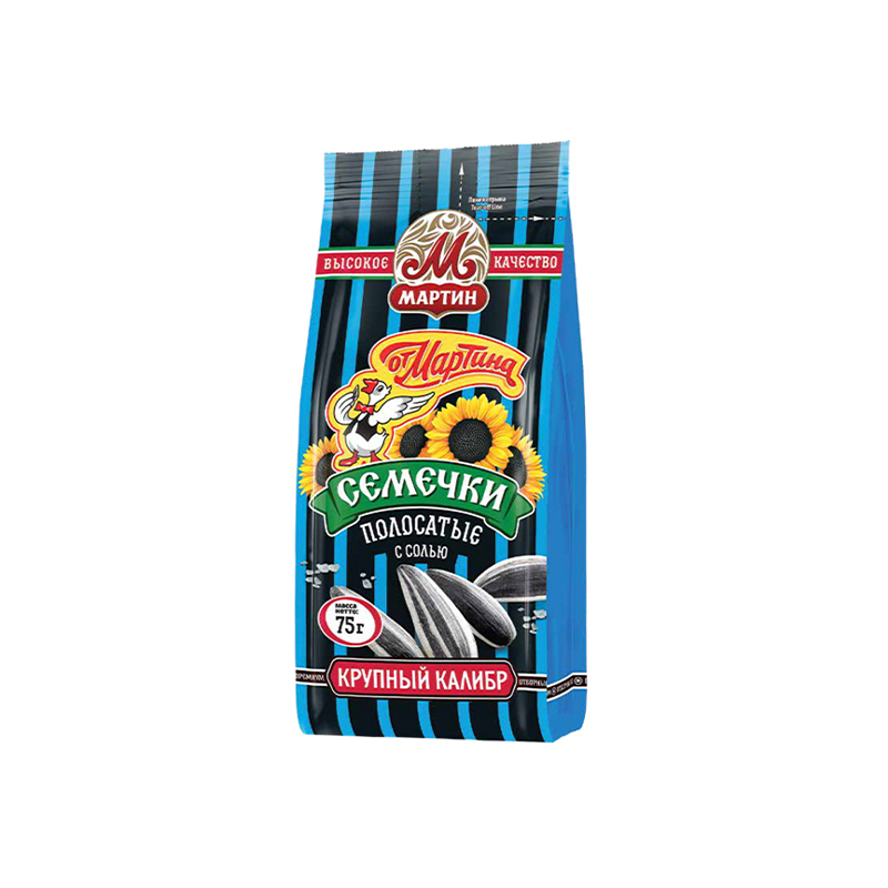 Martin Roasted Sunflower Seeds With Salt 75g