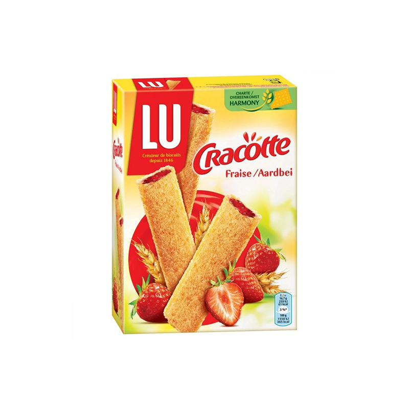 LU Cracotte Craquinette Strawberry Dry Bread 200g