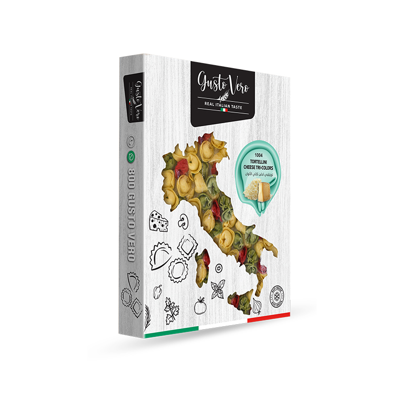 Gusto Vero Tortellini 4 Cheese Tri-Colour 300g