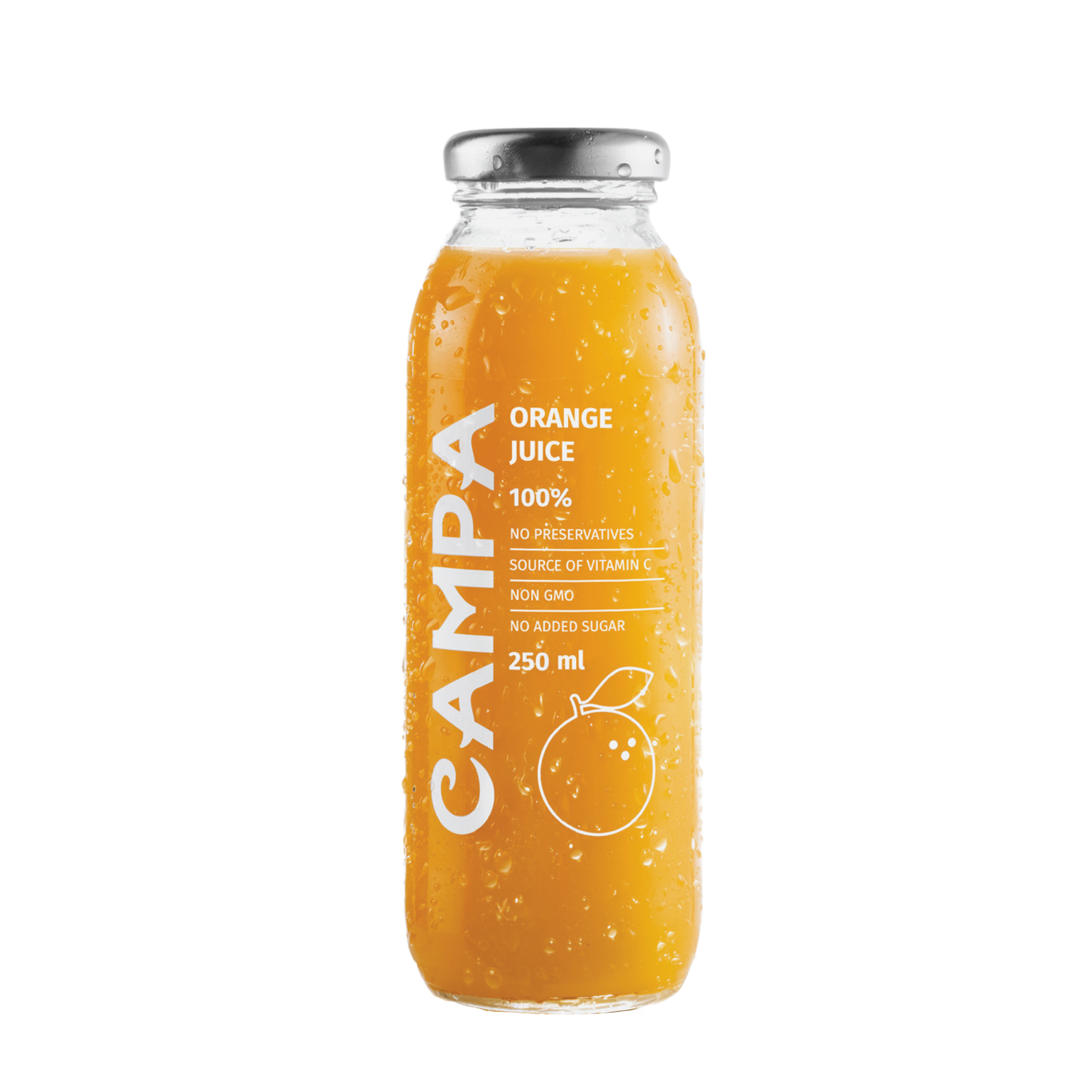 Campa Orange Juice 100% 250ml