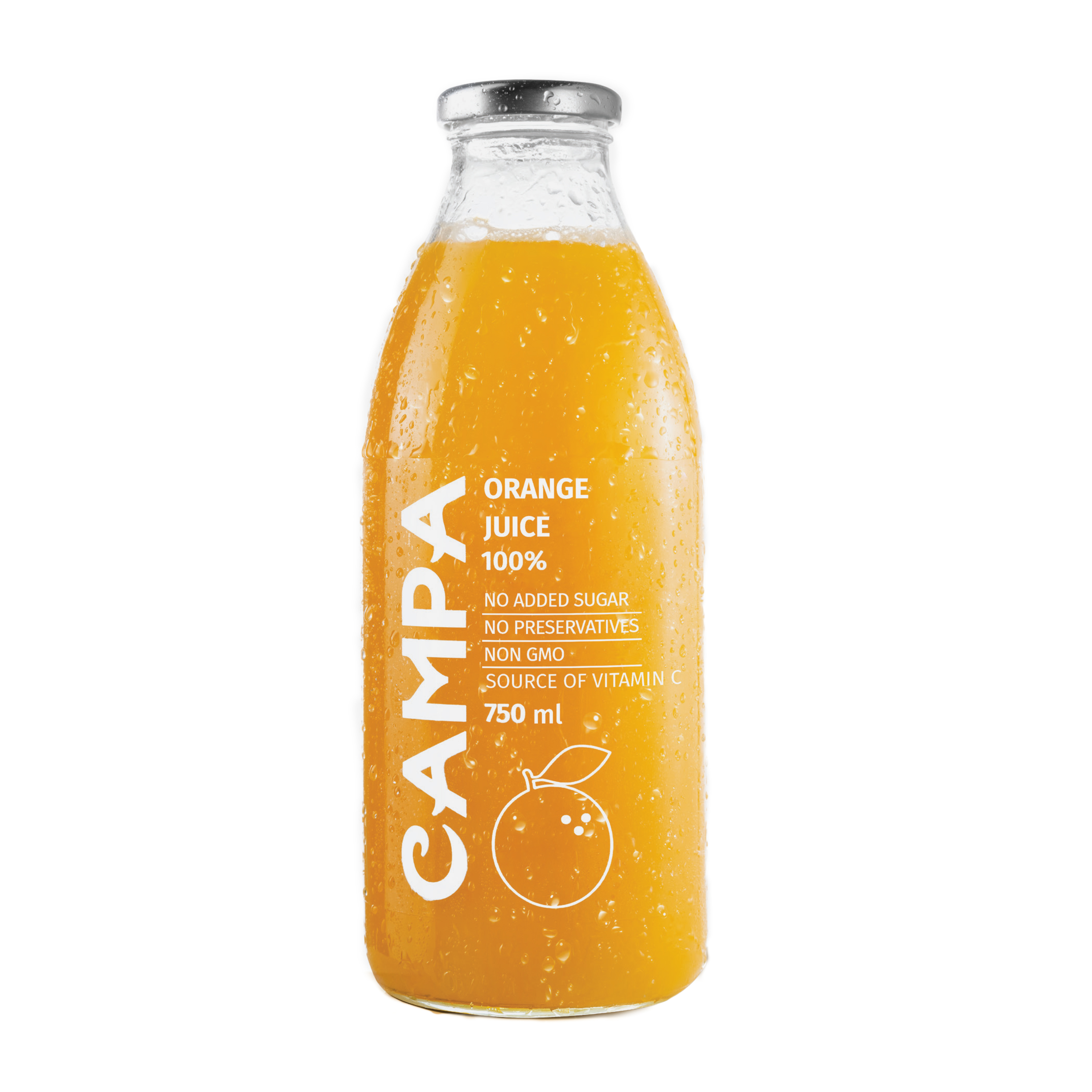 Campa Orange Juice 100% 750ml