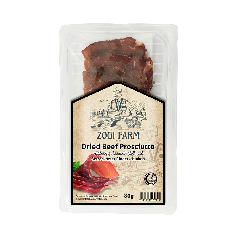 Zogi Farm Dry Beef Meat Slice 80g