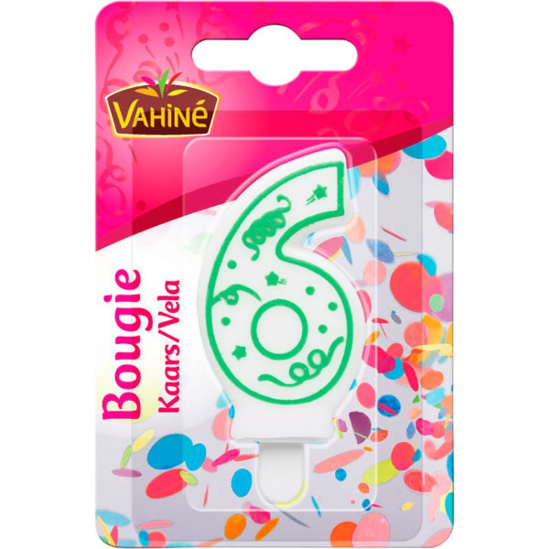 Vahine Accessories Figure Candle #6 30g