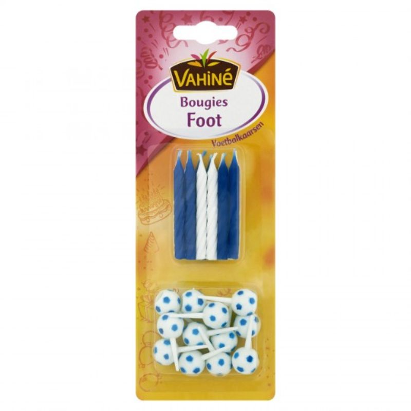 Vahine Accessories Football Candles 33g