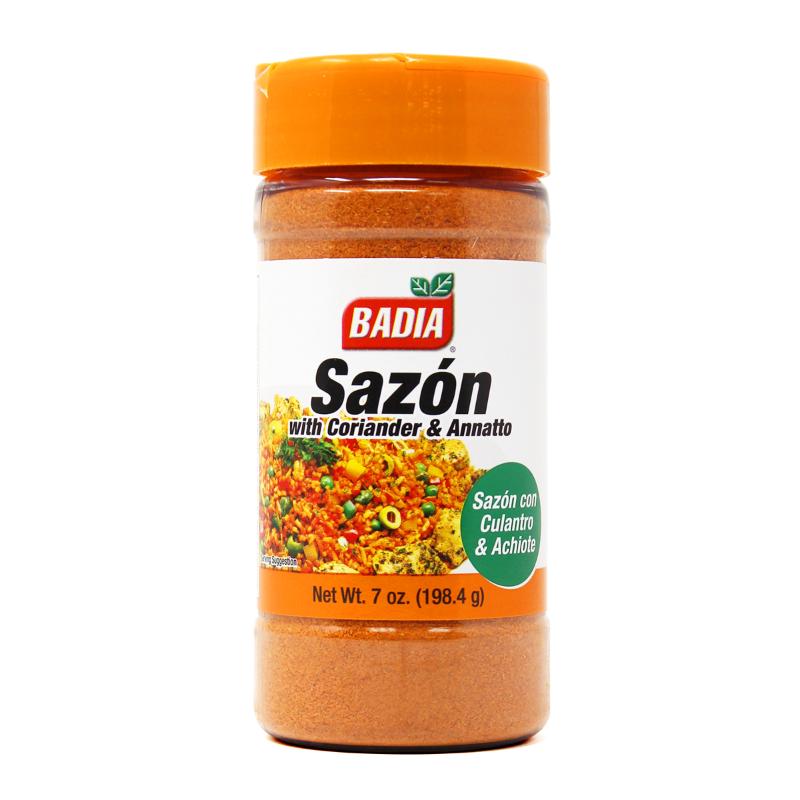 Badia Gluten Free Sazon With Coriander And Annatto /Culantro Achiote 198.4Gm